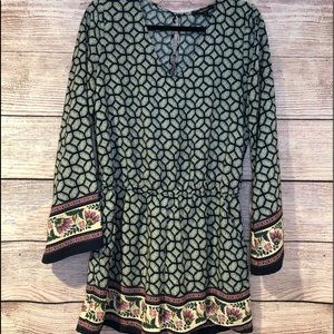 Forever 21 Long Sleeve Romper